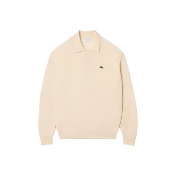 LACOSTE Sweater Men's Natural White