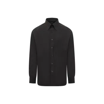 TOM FORD Long Sleeved Curved Hem Shirt