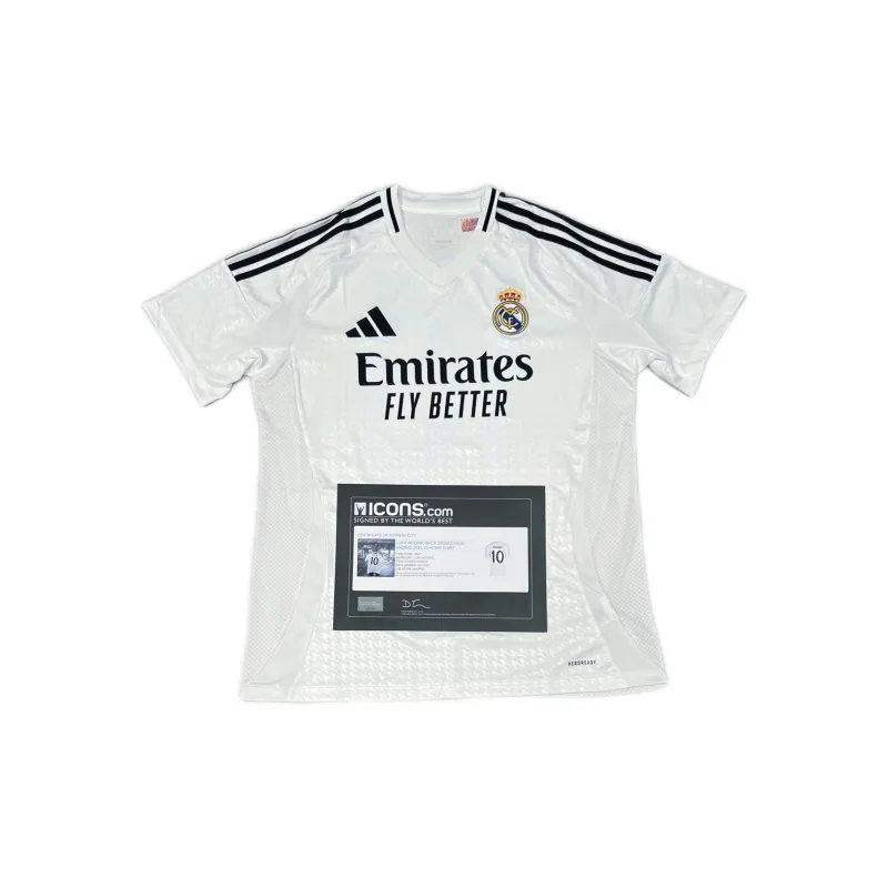 ICONS.com Real Madrid Jersey Includes Certification Certificate, Framing Not Included Unisex-2