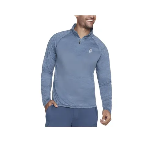 Skechers Skech-Knit Ultra Go Shirt Men's Steel Blue