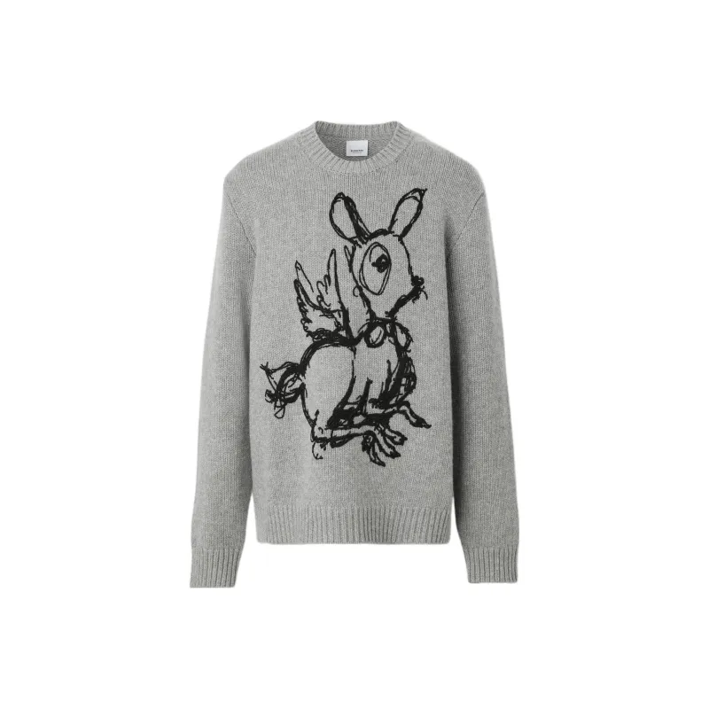 Burberry Knitwear Men's Deep Storm Gray-0