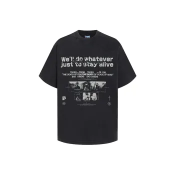 XIAN MAT JENIN T Shirt Men's Black