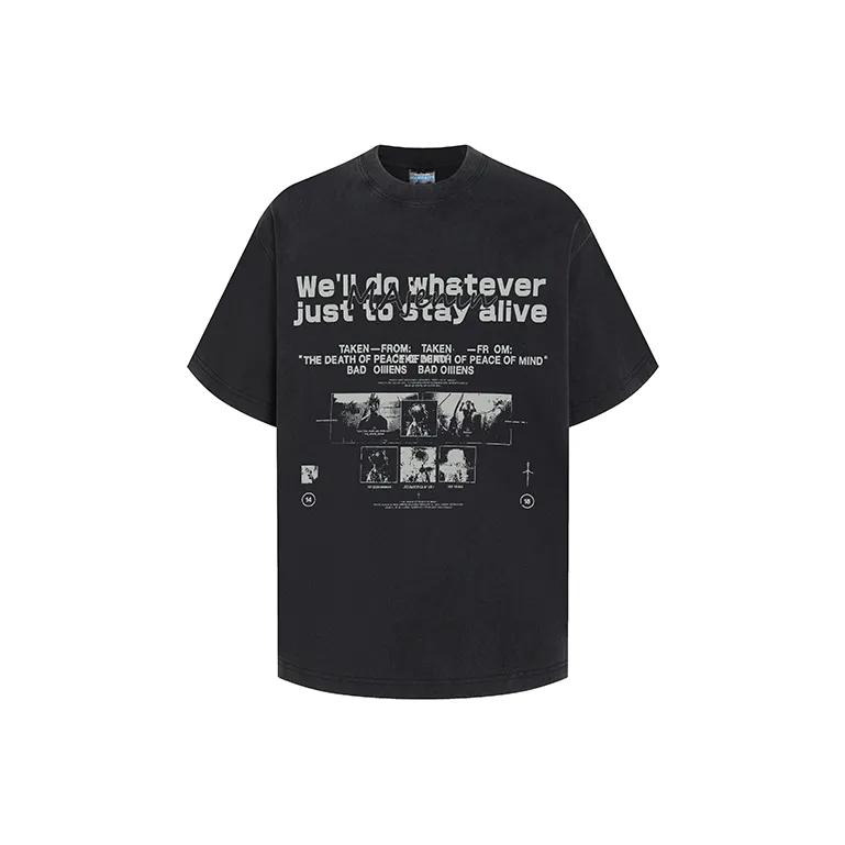 XIAN MAT JENIN T Shirt Men's Black-0