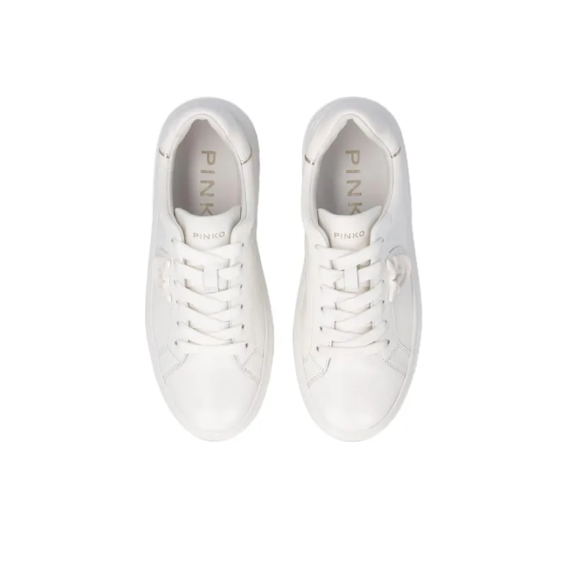 PINKO Logo Patch Platform Sneakers Women's-5