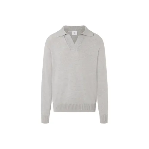 BOGNER Cashmere Sweaters Men Soft Gray W009