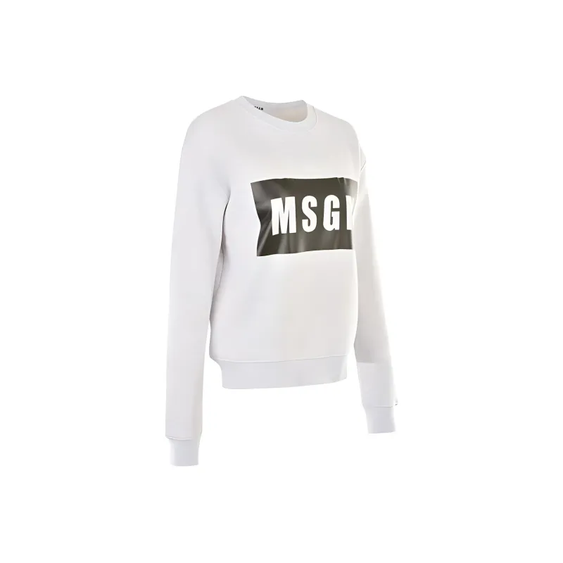 MSGM Sweatshirts Women's Light Gray-2