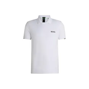 HUGO BOSS x Matteo Berrettini Polo Shirt Men's White
