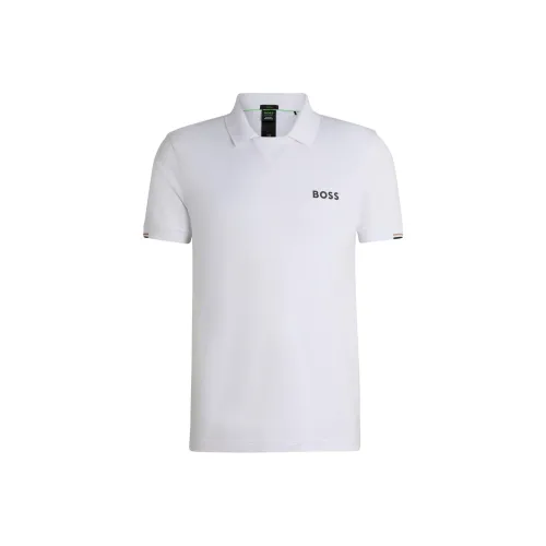 HUGO BOSS x Matteo Berrettini Polo Shirt Men's White