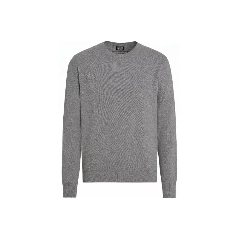 Ermenegildo Zegna Crewneck Knitted Jumper-0