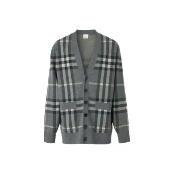Burberry SS22 Sweater Men's Seal Gray Color