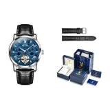 Black Leather Blue Box