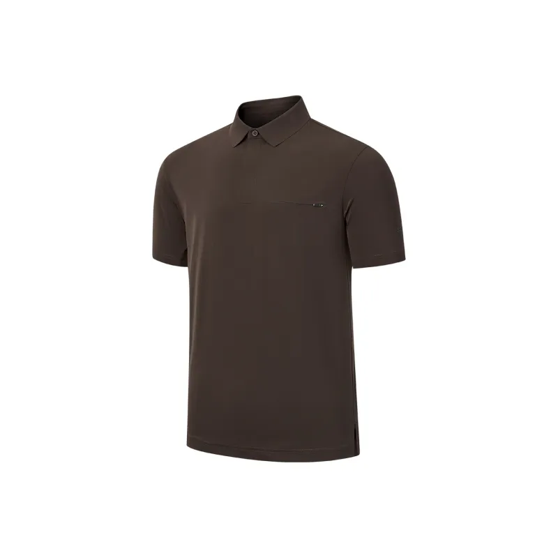 Saucony Polo Shirt Men's Earth Tone-0