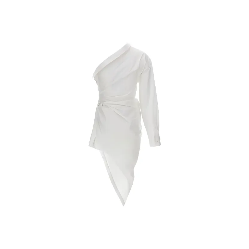 Alexander Wang Asymmetric Shirt Dress-1