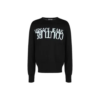 VERSACE JEANS COUTURE Knitwear Men's Black