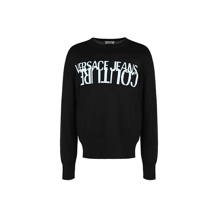 VERSACE JEANS COUTURE Knitwear Men's Black-0