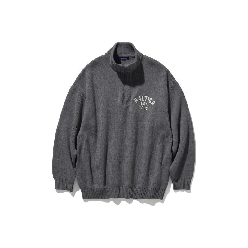 Nautica White Sail Sweater Men's-5