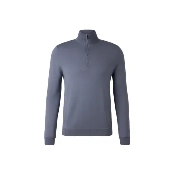 BOGNER FW24 Sweater Men's Blue Gray