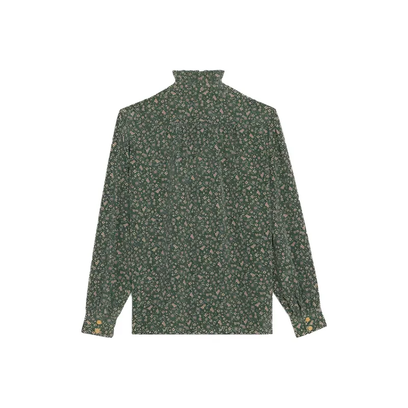 CELINE Shirts Women's Green-1