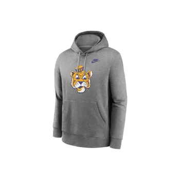 Nike Lsu Tigers Legacy Club Primary Logo Men's Nike College Pullover Hoodie