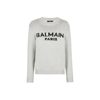 BALMAIN Sweaters Men Gray