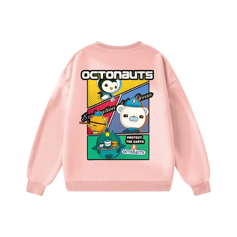 Small Columns Under The Sea Sweatshirt Unisex-4