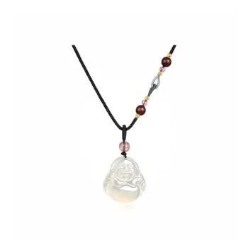 Ancient Jewelry Chalcedony Jade Necklaces Unisex