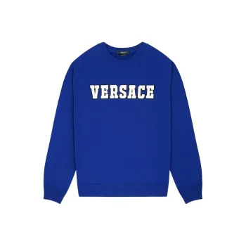 VERSACE Sweaters Men Blue