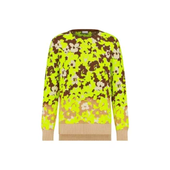 DIOR Quarterly New Products Sweaters Men Yellow