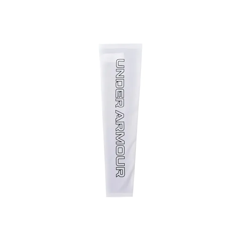 Under Armour Knitted Fabric Sun Protection Sleeves Unisex White-1