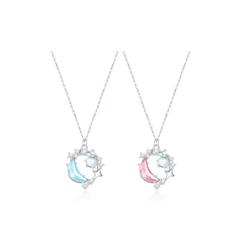 BHI Shiny Zircon Necklaces Women's
