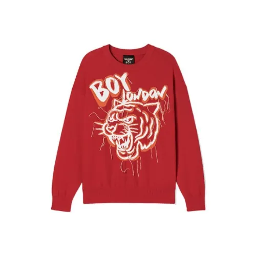 Boy London Knitwear Unisex Red