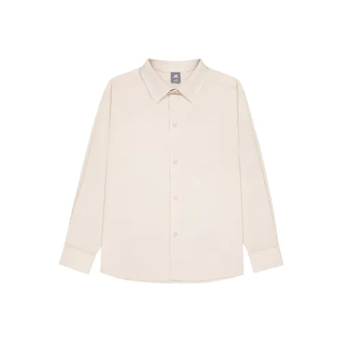 New Balance Shirts Men Greige