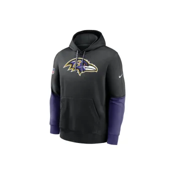 Nike Baltimore Ravens Sideline Team Issue Club Men's Nike Nfl Pullover Hoodie
