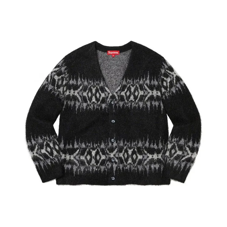 Supreme Abstract Stripe Cardigan-2