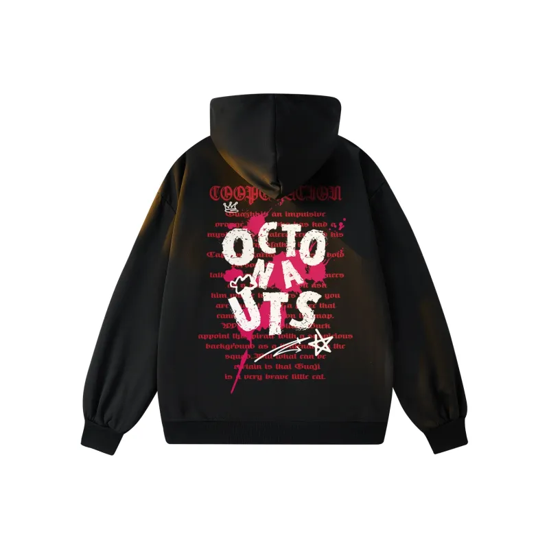Small Columns Under The Sea Hoodie Unisex-4