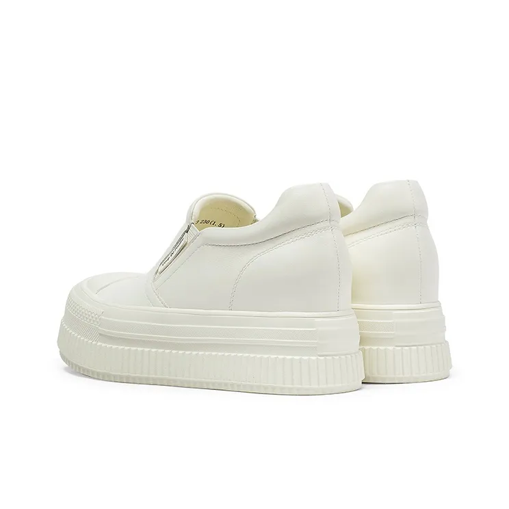 Coup De Foudre Waterproof Height Increase Low Top Skateboard Shoes Women's-8