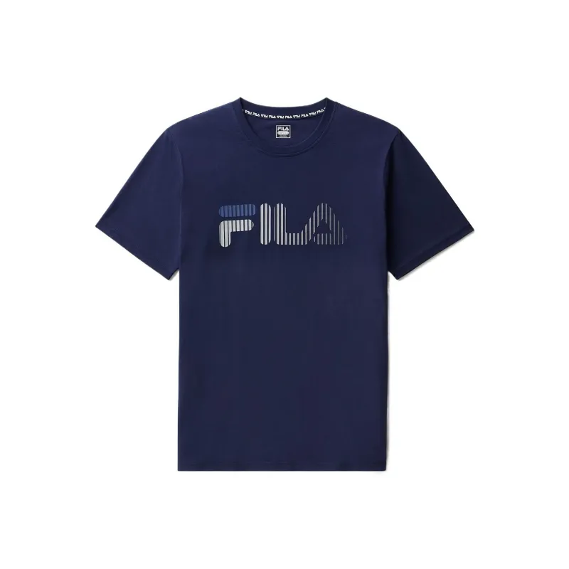 FILA Graphic Tee T Shirt Men's Dark Blue-0