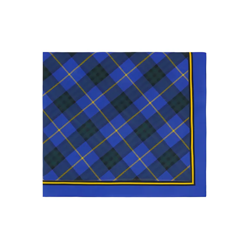 Burberry Check Silk Scarf-0
