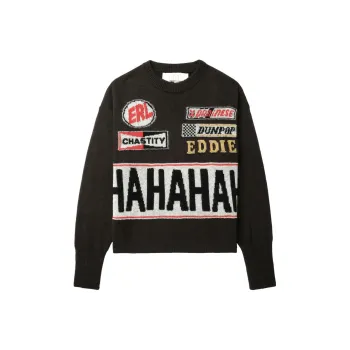 ERL Hahahah Wool Mohair Sweater