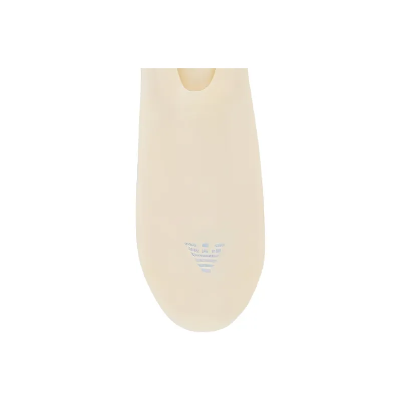 EMPORIO ARMANI SS25 No Show Socks Women's 2 Pack Beige-3