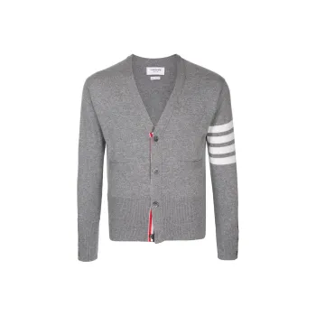 THOM BROWNE 4 Bar Stripe Cardigan