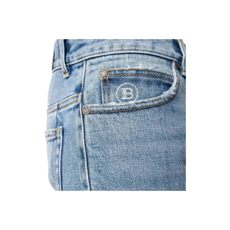 BALMAIN Jeans Men Blue-3