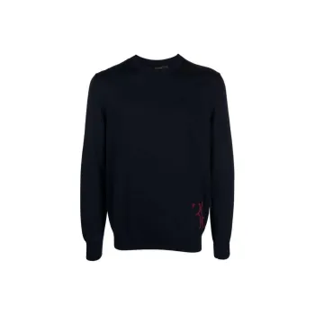 BILLIONAIRE BOYS CLUB Monogram embroidered Knitted Jumper