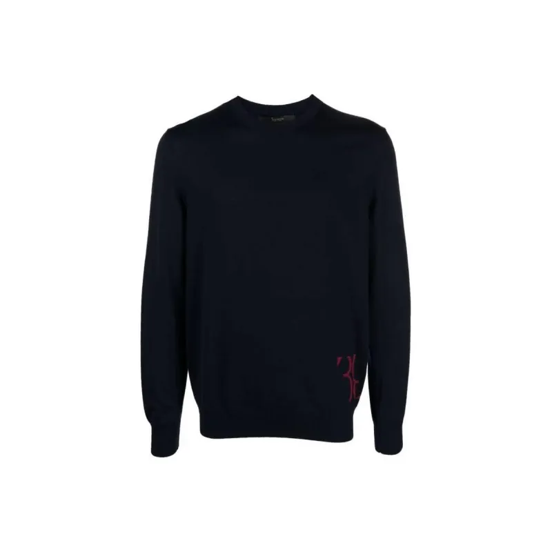 BILLIONAIRE BOYS CLUB Monogram embroidered Knitted Jumper-0