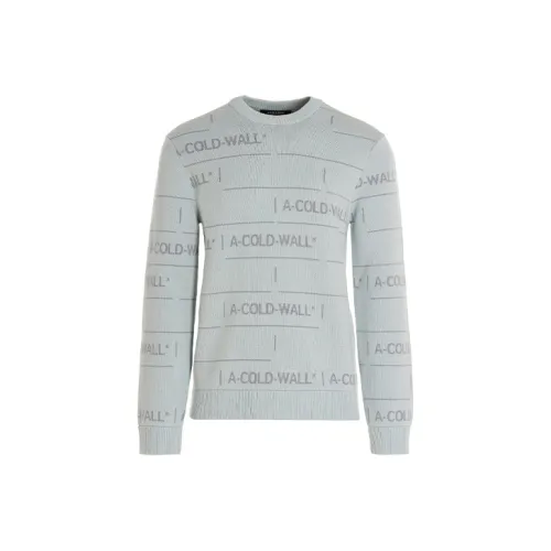 A COLD WALL* Chain Jacquard Crewneck Knit Jumper