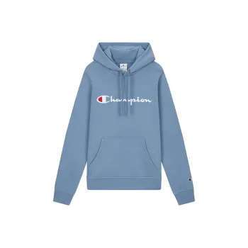 Champion FW24 Script Shop Sweatshirt Unisex Blue