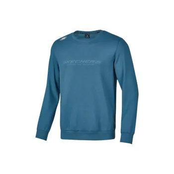 Skechers Basic Sports Collection GOKNIT Sweatshirt Men's Dark Duck Green