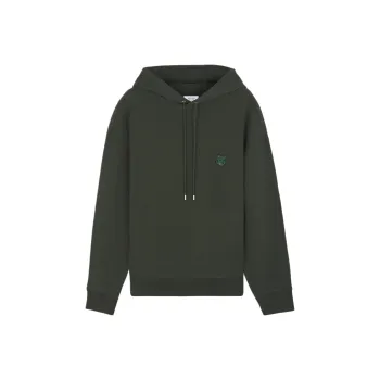 Maison Kitsune Bold Fox Head Patch Drawstring Hoodie