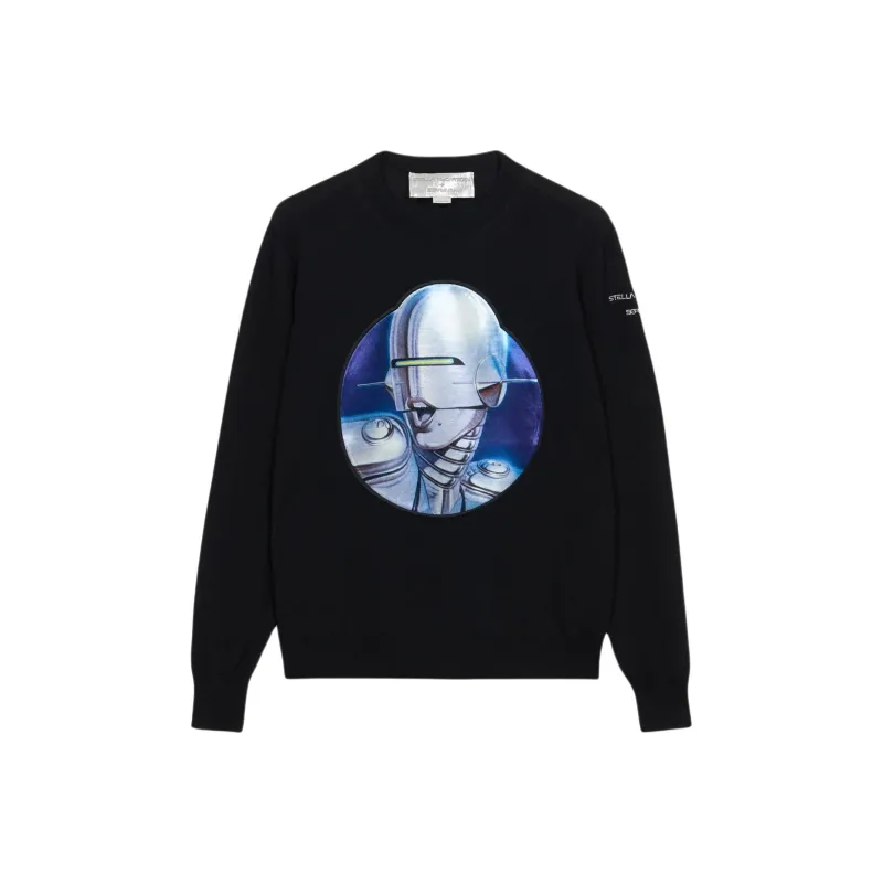 Stella McCartney SS24 Sweater Unisex Black-0