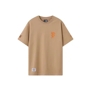 New Era T Shirts Unisex Brown
